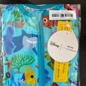 Disney Little Sleepies Nemo Zippy Pajamas